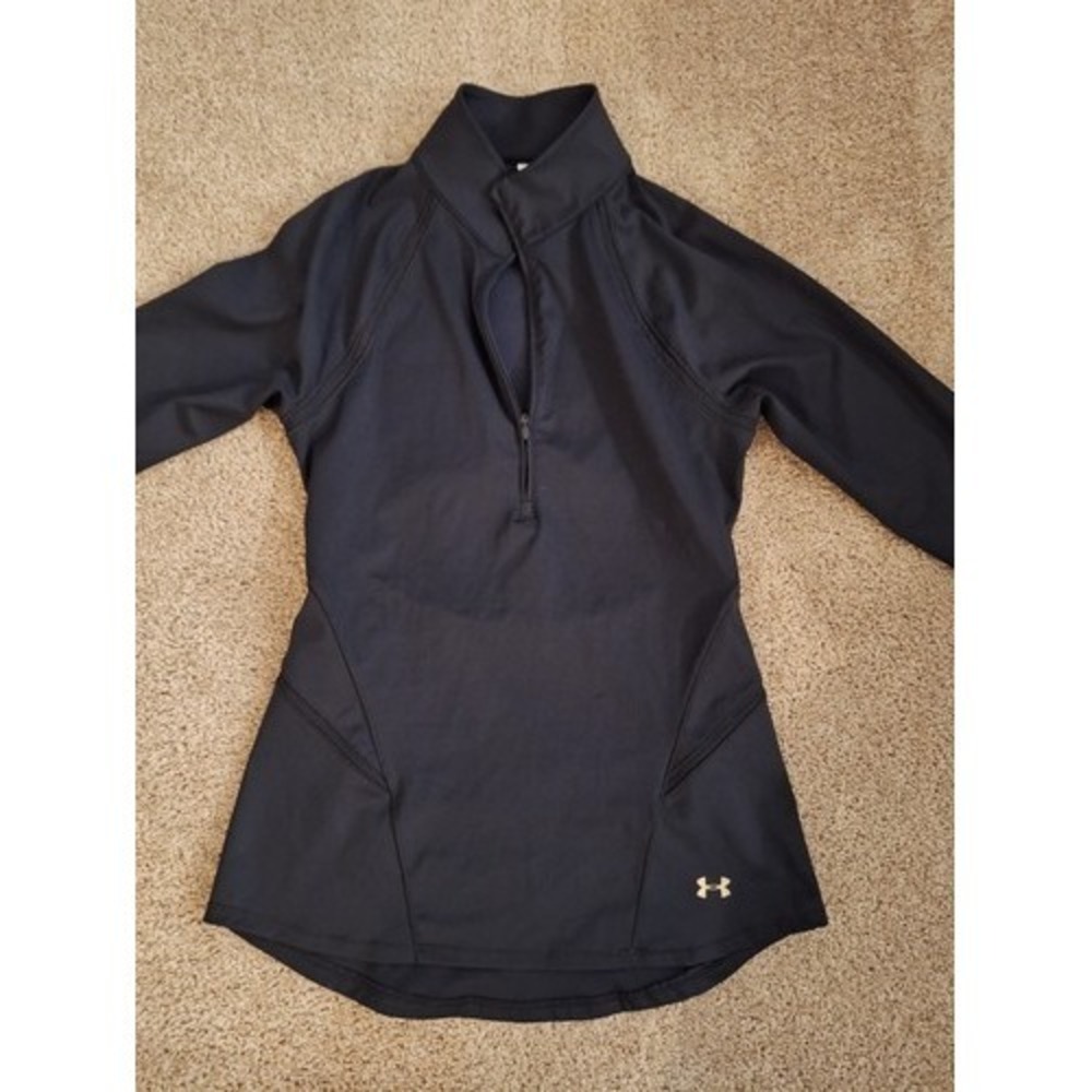 UnderArmour Heat Gear Fitted 1/4 Zip With Vented/Open‎ Back